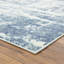 Tapis abstrait bleu-900048345