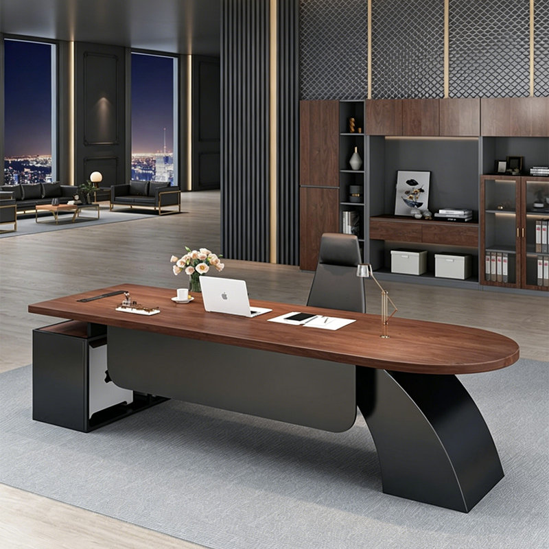 Bureau de direction 102,36 po, 29.53" H x 110.24" W x 59.06" D
