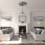 Médaillon de plafond Endurathane Classic, DO 44 1/2 po x P 4 po x P 4 po (convient aux auvents jusqu'à 8 1/4 po)-1611407286