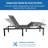 Adler Zero Gravity Adjustable Bed with Wireless Remote-972716201