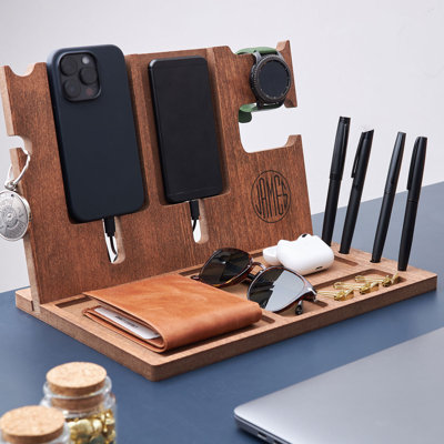 Wood Desk Organiser