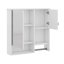 Armoire à pharmacie murale moderne pour salle de bain, armoire de rangement murale avec miroir-118436603
