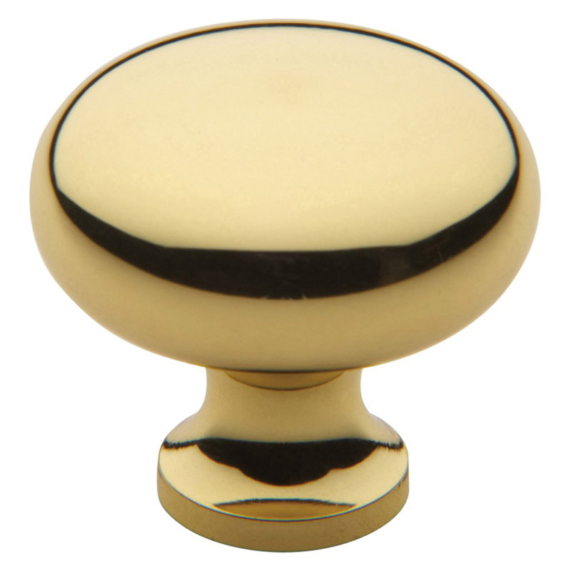 4706 Classic Knob, Non-lacquered Brass