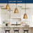 Coreon 1-Light Large 15H x 13W(inches) Handwoven Rattan Pendant