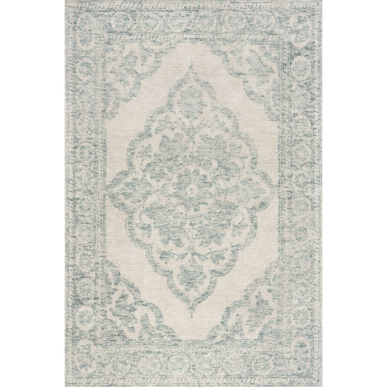 Padma Lakshmi Istanbul Hand-Tufted Ornate Border Wool-Blend Rug
