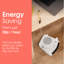Abode 856 BTU Electric Compact Space Heater with Adjustable Thermostat