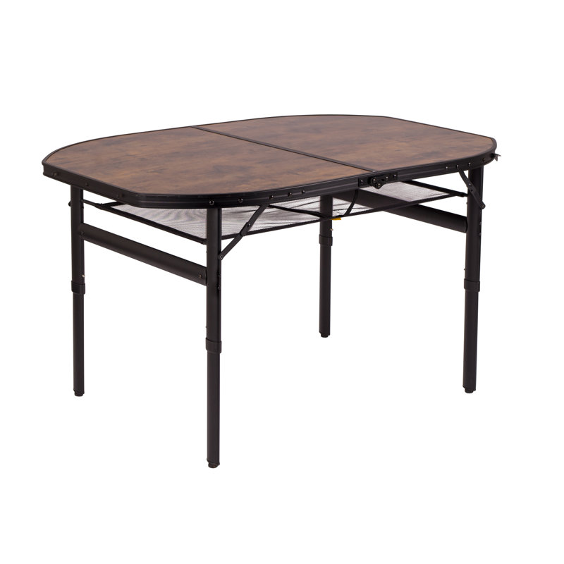 Tuart Oval Outdoor Camping Table, 70cm H x 120cm W x 80cm D