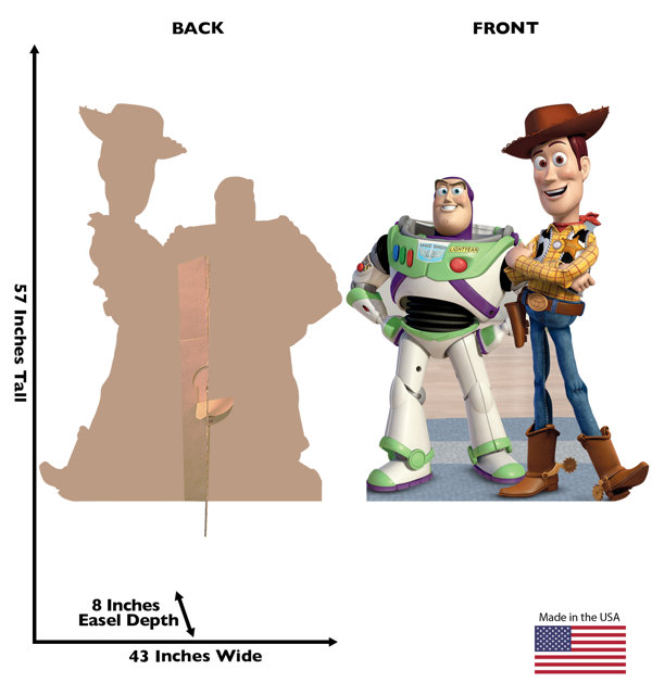 Disney Pixar Toy Story Woody Kids Fishing Pole Yellow & Blue -New/Package  Damage