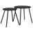  Balcony Furniture Set Black