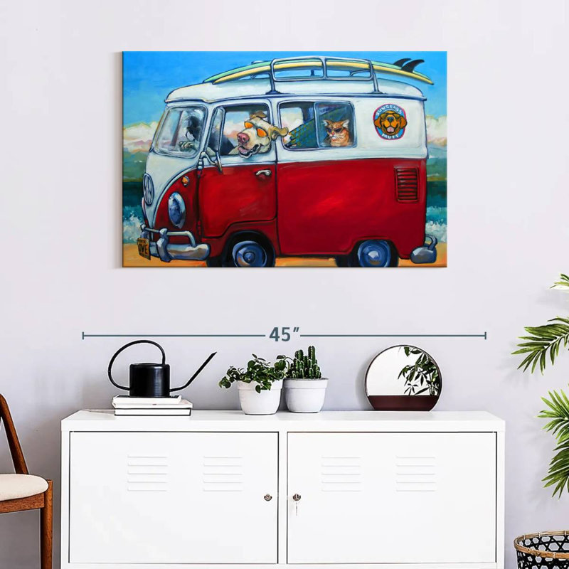 Sunglass Mutt, 24" H x 36" W