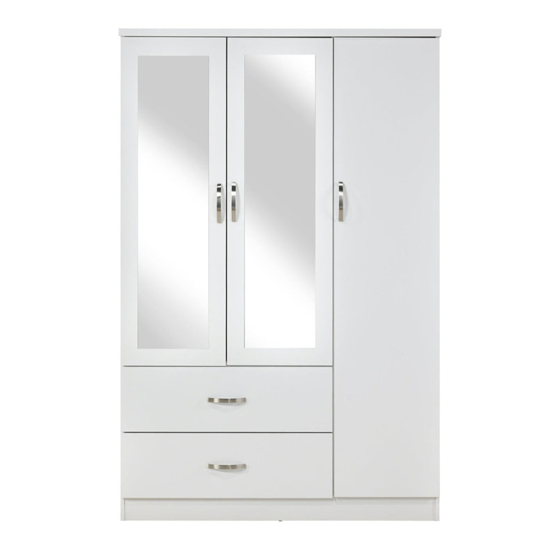 3 Door Manufactured Wood Wardrobe