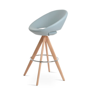Tabouret pivotant Crescent Pyramid