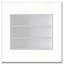 Armoire murale blanche avec rangement ouvert-887351714-887351715
