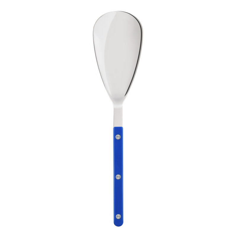 Bistrot Solid Serving Spoon, Lapis Blue