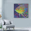 « brillante poisson tropical i », reproduction de peinture à l’acrylique sur toile tendue-33523034