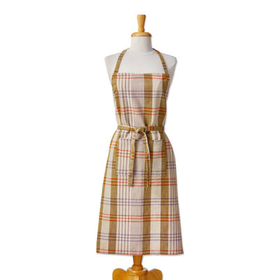  Autumnal Plaid Apron