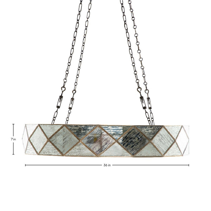 Maybelle 4 - Light Unique Geometric Chandelier