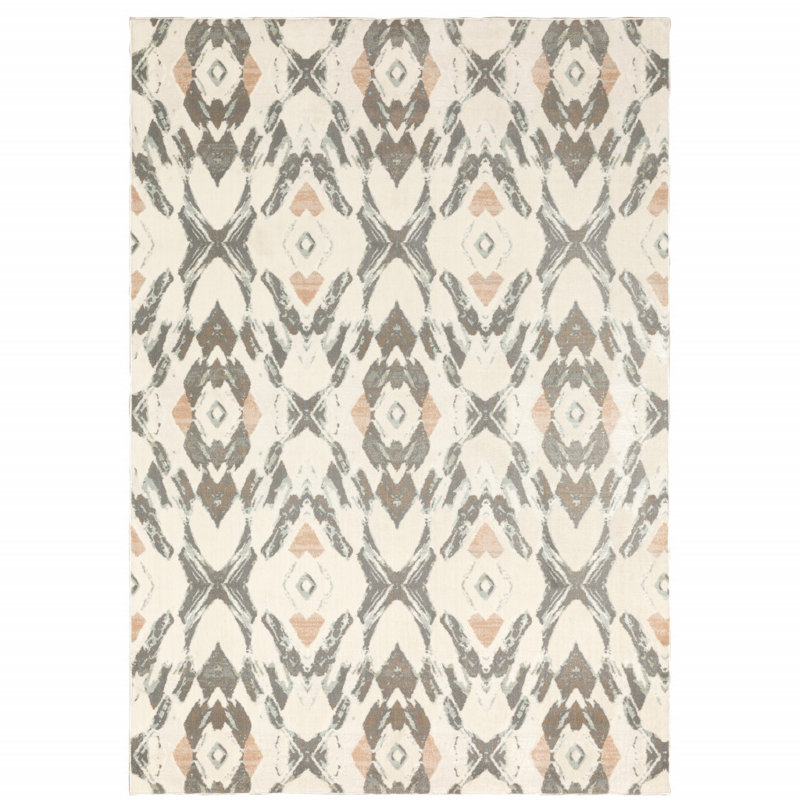 Tapis ivoire Corfu, Rectangle 9 pi 10 po x 12 pi 10 po