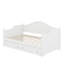Lit de jour simple en bois avec 2 tiroirs-1112972551