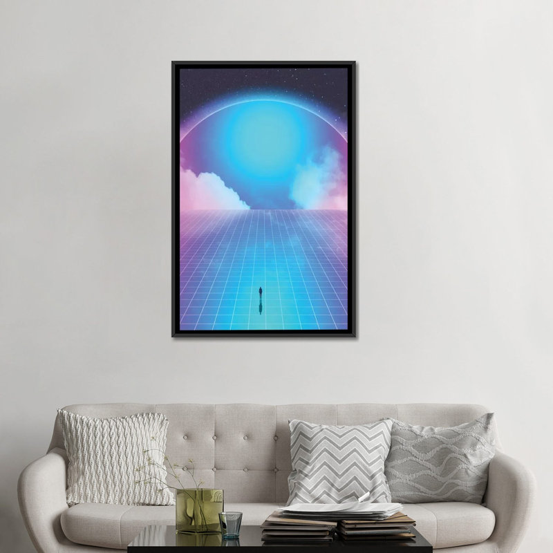 «Woration 2030» par Adam Priester - Impression sur toile tendue, H 12 po x l 8 po x P 0,75 po, Toile tendue, Pas de tapis