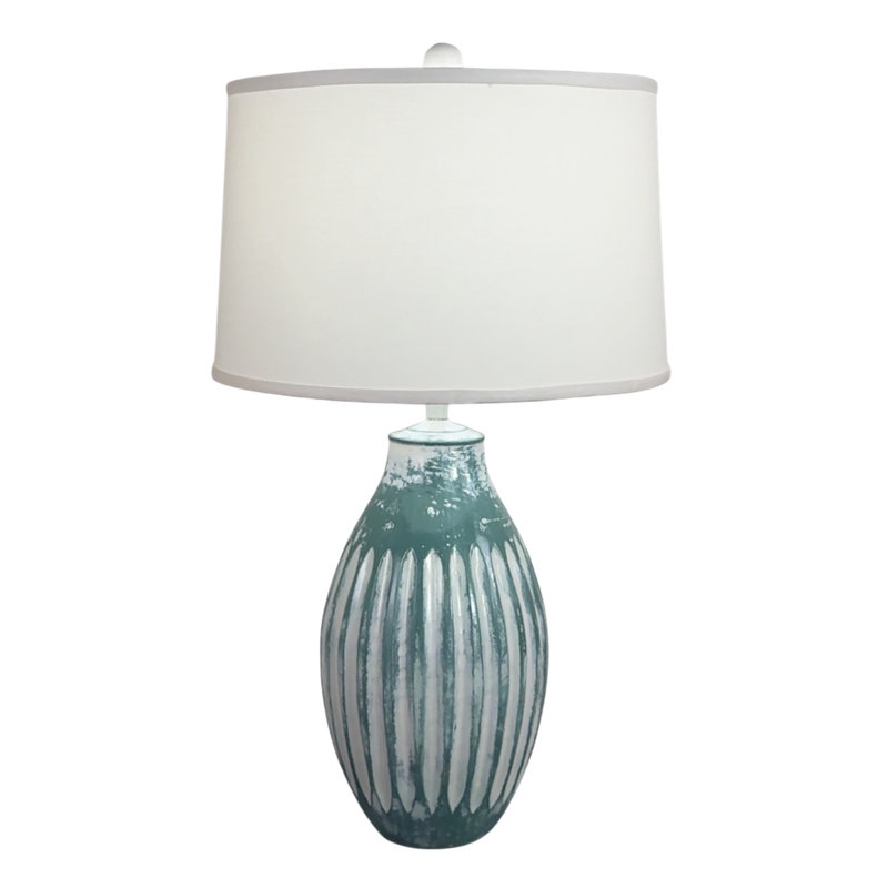 Grand vase patiné