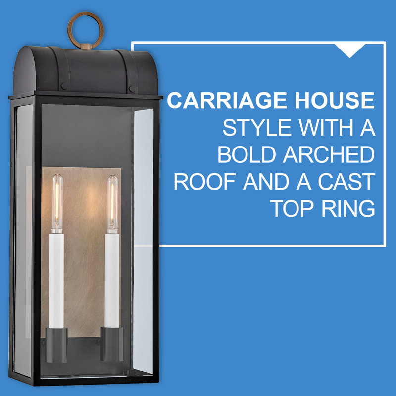 Hinkley Campbell Wall Mount, 26" H x 9.5" W x 5.75" D