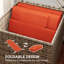 Coussin de chaise longue d'extérieur, UPF50 + coussin de chaise longue en oléfine