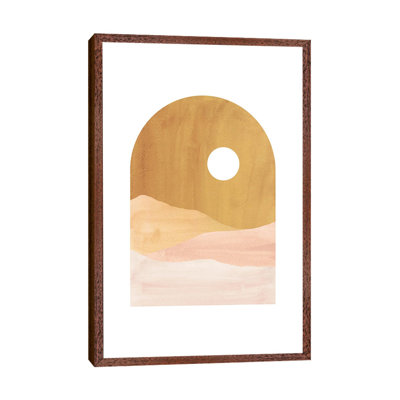 Abstract Boho Landscape by Whales Way - Painting on Canvas