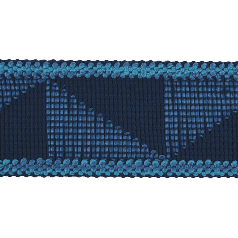 Teague Tape Indoor/Outdoor, Blue/ Medium Blue