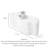 Cloud-Shaped Berber Fleece Storage Ottoman