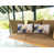 Saumon / bleu marine / beige