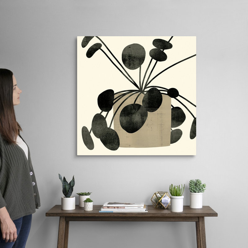Art mural sur toile Plantling IV, Toile tendue, H 30 po x l 30 po