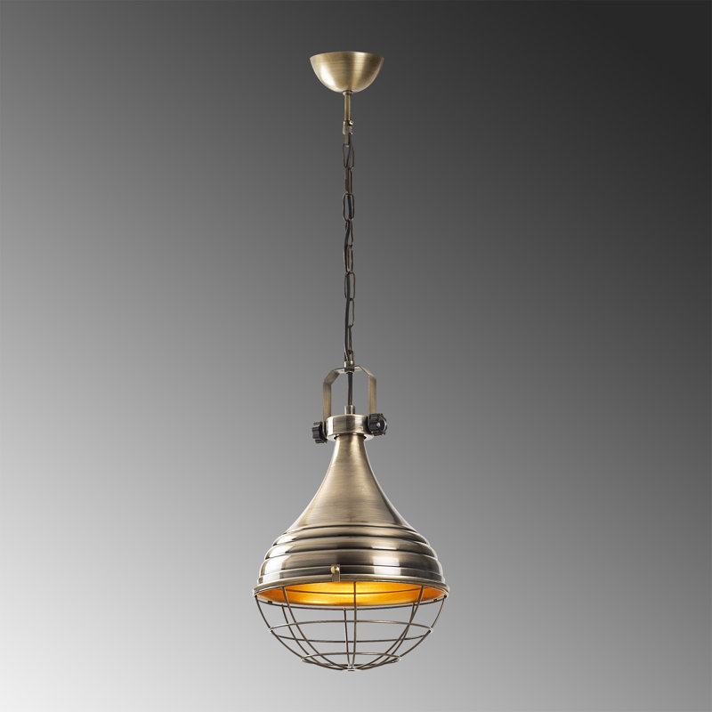 Luminaire suspendu en forme de goutte à 1 lumière Fazeley