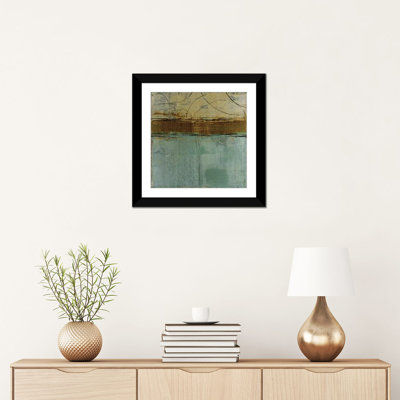 « cool blue canyon », impression sur toile