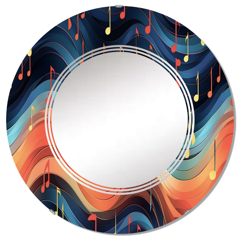 Miroir mural Pinos, 32 po x 32 po