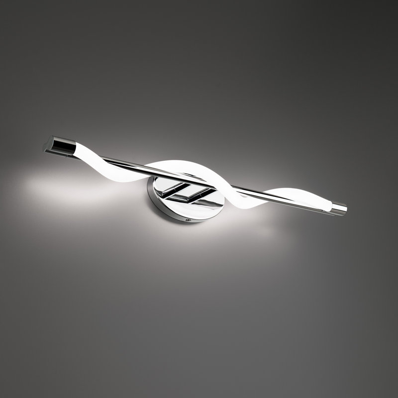1 - Light LED Vanity Light, Chrome