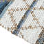 Tapis rayé bleu Hornersville-1677332790