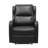 Reclining Chair 1Pc Comfort Seating Faux Leather Upholstery Living Room Furniture Solid Wood-2132713218