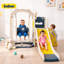  Glissoire pour enfants 8 en 1 pour tout-petits, ensemble de jeu pour tout-petits avec panier de basketball, grimpeur et espace de rangement-118720050
