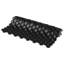 Metro Penny Matte Black 9-3/4" x 11-1/2" Porcelain Mosaic Floor and Wall Tile