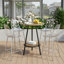 Tabouret de bar moderne et minimaliste avec pieds élégants en métal (ensemble de 4)-720376925-720376927