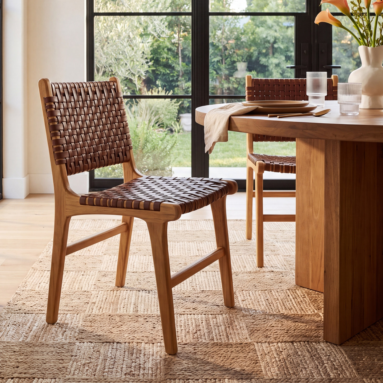 Anyea Teak Dining Chair