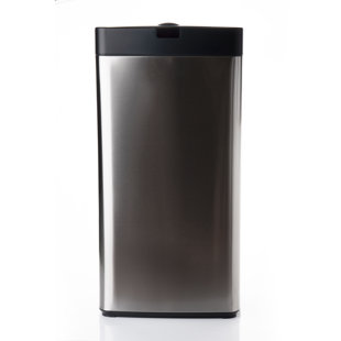 Plastic Motion Sensor Kitchen Trash Can - 13 Gallons