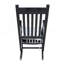 Chaise berçante en bois sans tapis-1778794491