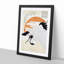 White Crane by Yashima Gakutei - Picture Frame Art Prints-55612635-55612638