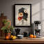Bouquet Study Botanical - Framed Print-295254054-295254052