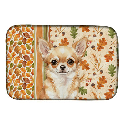 Tapis de séchage d'automne Faw Chihuahua