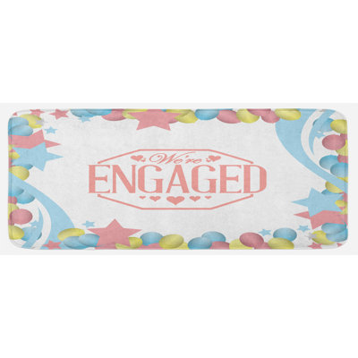 Modern & Contemporary Solid Colour Polyester Kitchen Mat
