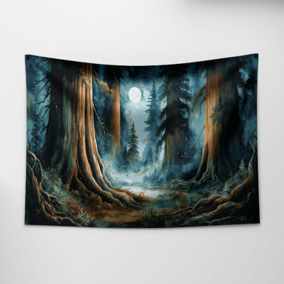 Tapisserie murale «Thanksgiving Forest and Woodland»