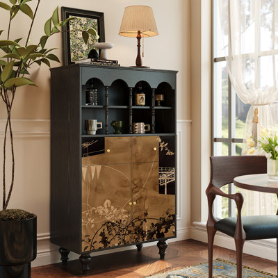 French-style retro minimalist sideboard
